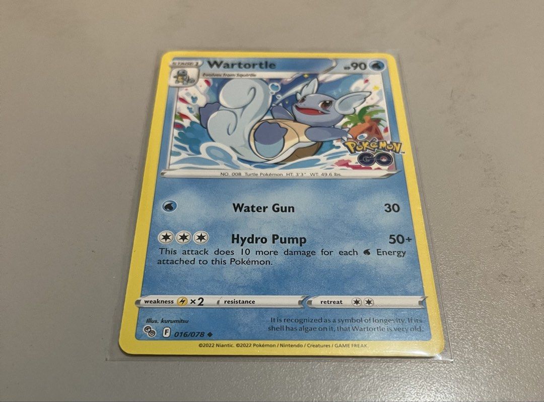 Wartortle - 16/78 - POKÉMON GO - POKÉMON TCG (Category: Raw Singles) located in Quezon City. Submitted by pwrproductions (Listing ID 1464635833, Image 1). Description: .