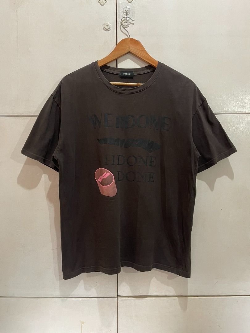 WELLDONE 'ACID WASHED LOGO' SHIRT (Category: Tshirts & Polo Shirts ) located in Manila. Submitted by ako.si.lemmor (Listing ID 1461840950, Image 1). Description: This item is authentic but thrifted, manage your expectation. Dimes: 20X27 (L) Color rate: 8.5/10 Issue: Slight fade Ship at your own cost or pickup Mandaluyong..