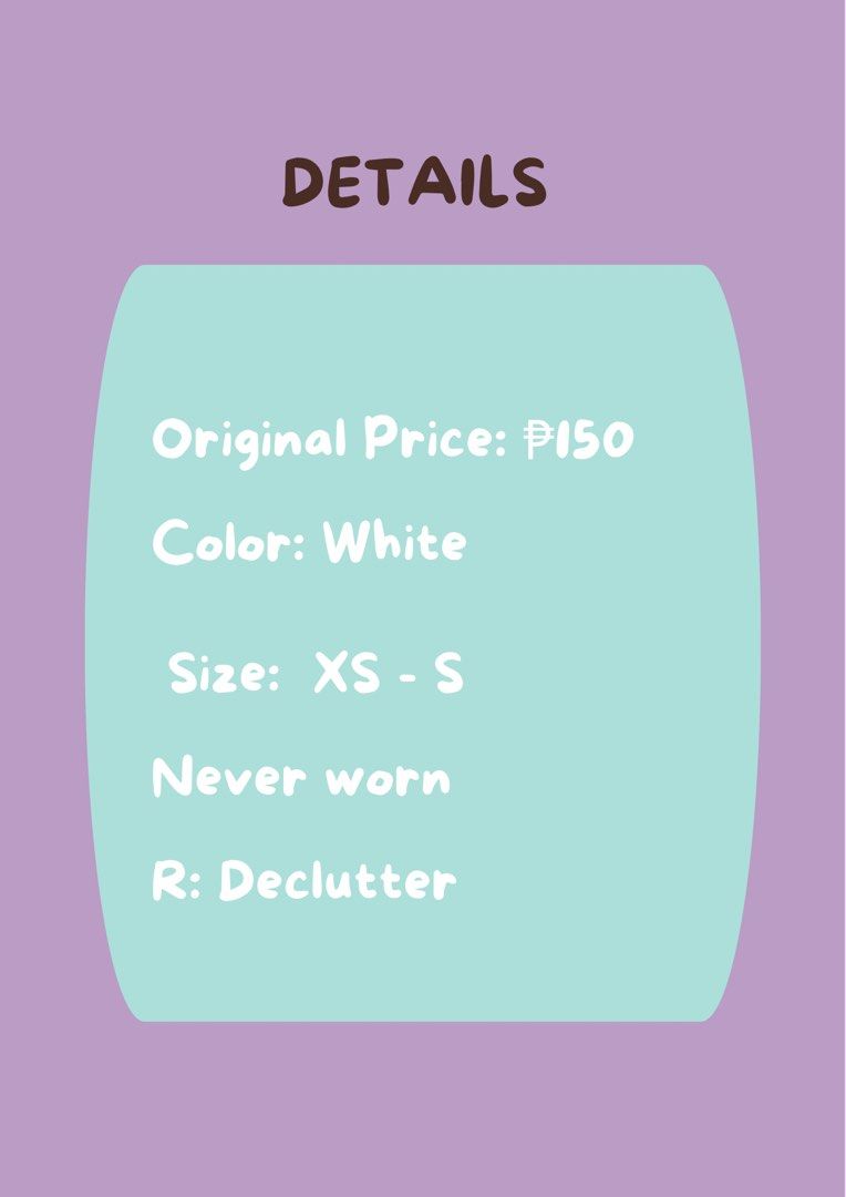 White Summer Top (Category: Blouses) located in Manila. Submitted by blairwinter (Listing ID 1464601109, Image 2). Description: .