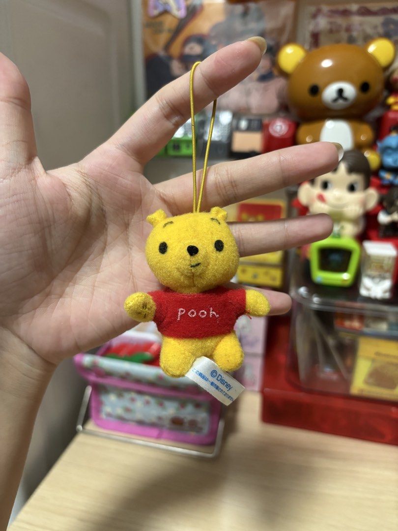 Winnie the Pooh Plush Charm (Category: Plushies & Soft Toys) located in Caloocan City. Submitted by meowietrinkets (Listing ID 1464749144, Image 1). Description: .