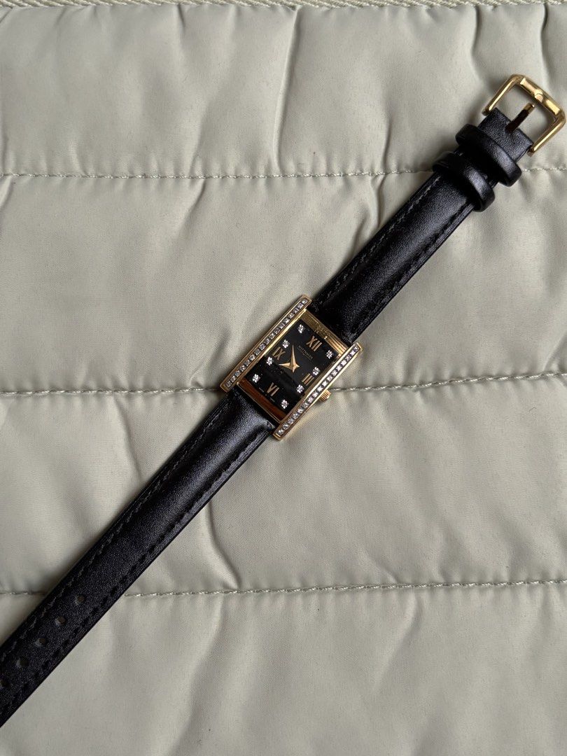 Wittnauer Tank (Category: Women's Watches) located in Macabebe. Submitted by _tiffanylopez (Listing ID 1464575011, Image 1). Description: Wittnauer tank Diamond inside and outside 10/10 original color 19mm .