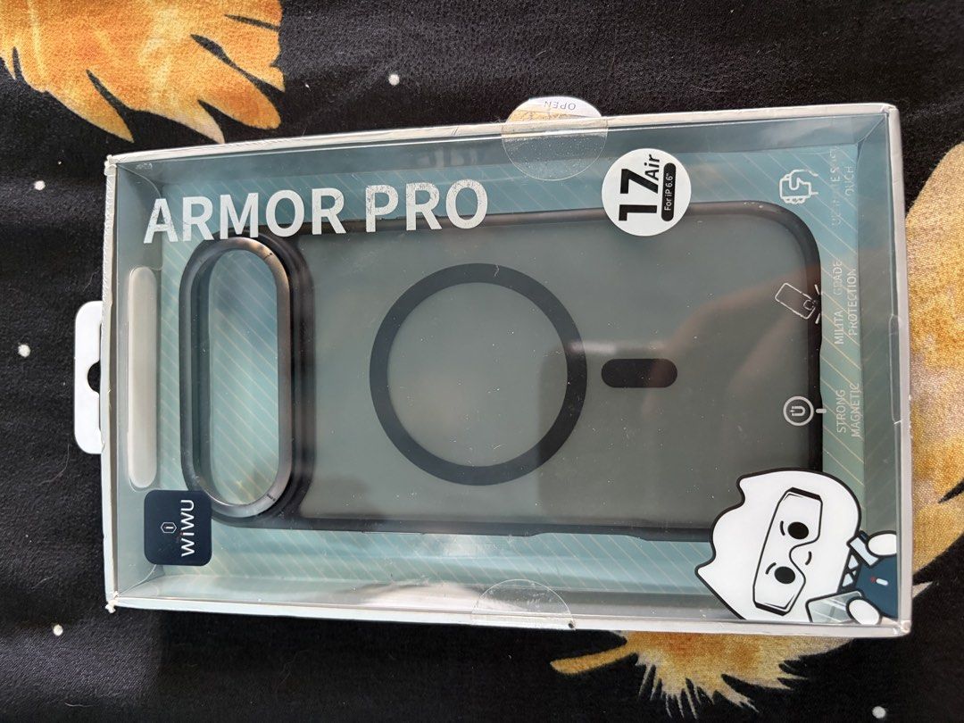 Wiwu armor pro iphone 17 air (Category: Cases & Sleeves) located in Taguig. Submitted by cartbomb.wolf (Listing ID 1464755356, Image 1). Description: used twice only. wala ng iphone 17 air..