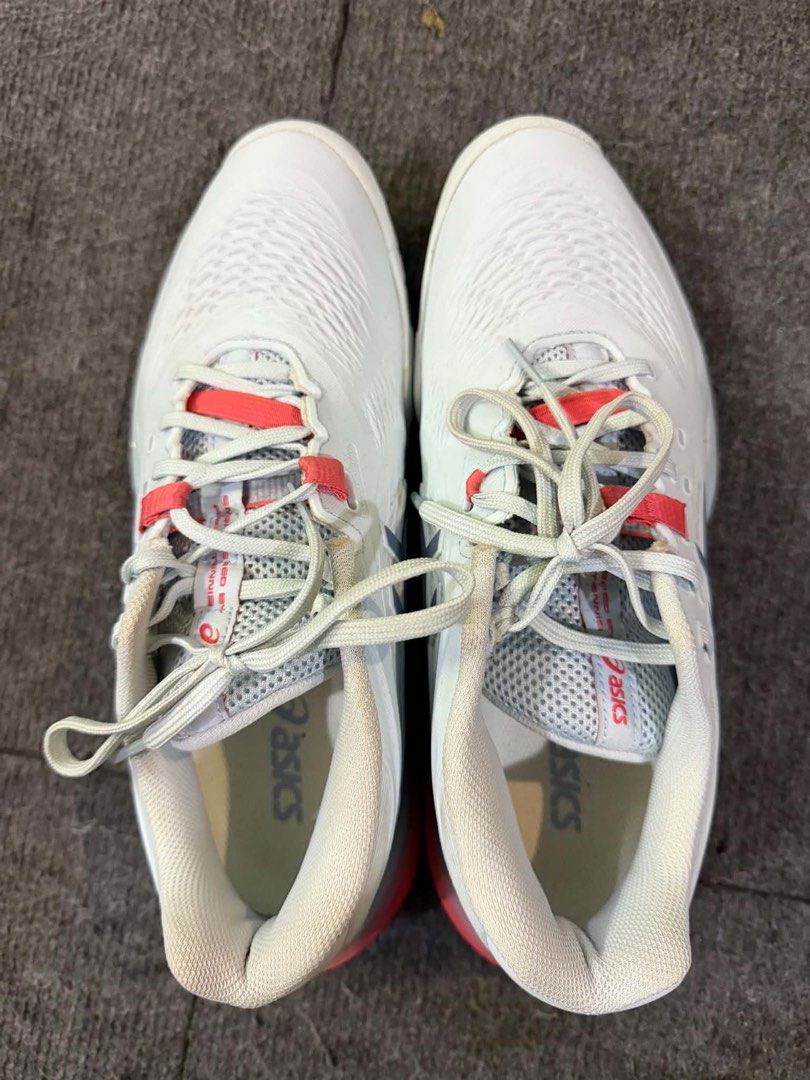 Women’s Asics Gel Resolution X (Category: Sneakers) located in Antipolo. Submitted by hi_abbyy (Listing ID 1464676422, Image 3). Description: Women’s Asics Gel Resolution X Sky/Grey Blue US 8 1/2 Well loved. 9.5/10 condition With box Reason for Selling: too many shoes .