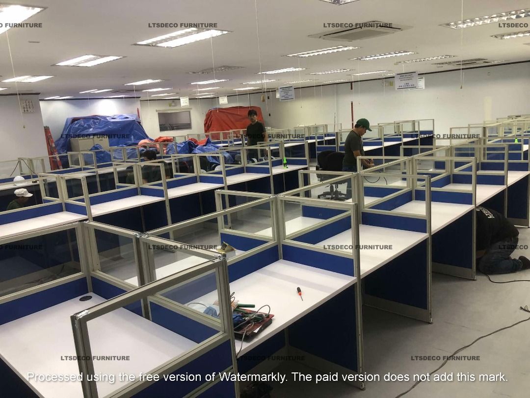 workstation table modular office partitions (Category: Office Furniture & Fixtures) located in Quezon City. Submitted by mhieda (Listing ID 1464631649, Image 3). Description: 👉Are you looking for WORKSTATION, MODULAR CUBICLES OFFICE PARTITION, and OFFICE FURNITURE SUPPLIER? LTSDECO Furniture, is direct supplier, manufacturer, and trusted provider of high quality, affordable and durable modular office divider partition, home and office furniture 