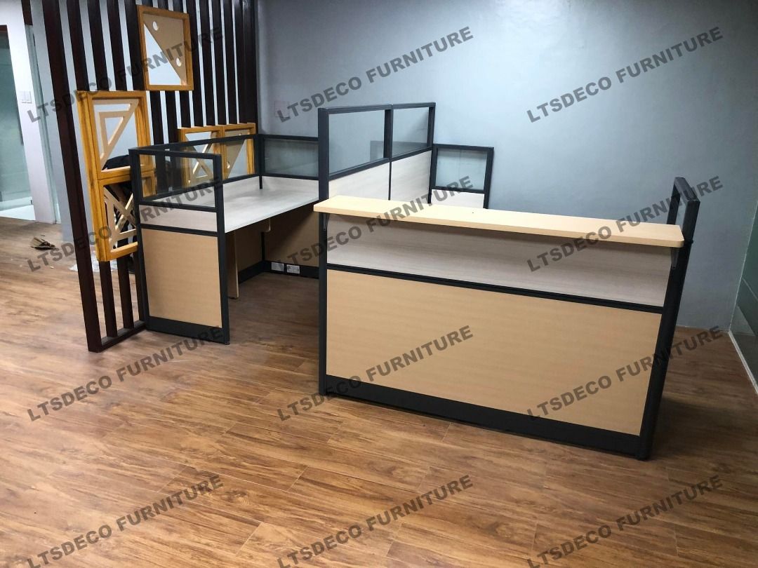 workstation tables modular customized office partitions (Category: Office Furniture & Fixtures) located in Caloocan City. Submitted by cheska.ltsdeco (Listing ID 1464591148, Image 3). Description: 👉Are you looking for WORKSTATION, MODULAR CUBICLES OFFICE PARTITION, and OFFICE FURNITURE SUPPLIER? LTSDECO Furniture, is direct supplier, manufacturer, and trusted provider of high quality, affordable and durable modular office divider partition, home