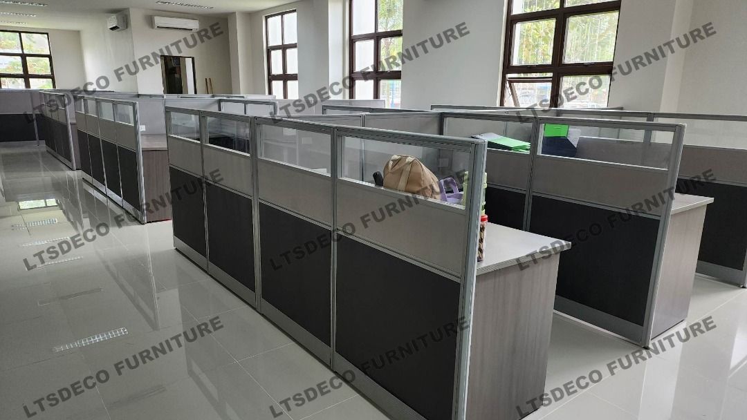 workstation tables modular office partition bpo system (Category: Office Furniture & Fixtures) located in Quezon City. Submitted by louisa.ltsdeco (Listing ID 1464586742, Image 3). Description: 👉Are you looking for WORKSTATION, MODULAR CUBICLES OFFICE PARTITION, and OFFICE FURNITURE SUPPLIER? LTSDECO Furniture, is direct supplier, manufacturer, and trusted provider of high quality, affordable and durable modular office divider partition, home an