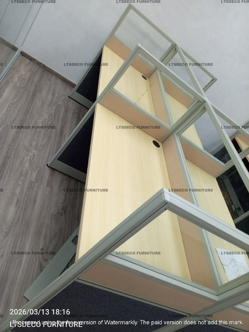 workstation tables modular with glass office partitions (Category: Office Furniture & Fixtures) located in Caloocan City. Submitted by cheska.ltsdeco (Listing ID 1464595156, Image 2). Description: 👉Are you looking for WORKSTATION, MODULAR CUBICLES OFFICE PARTITION, and OFFICE FURNITURE SUPPLIER? LTSDECO Furniture, is direct supplier, manufacturer, and trusted provider of high quality, affordable and durable modular office divider partition, home