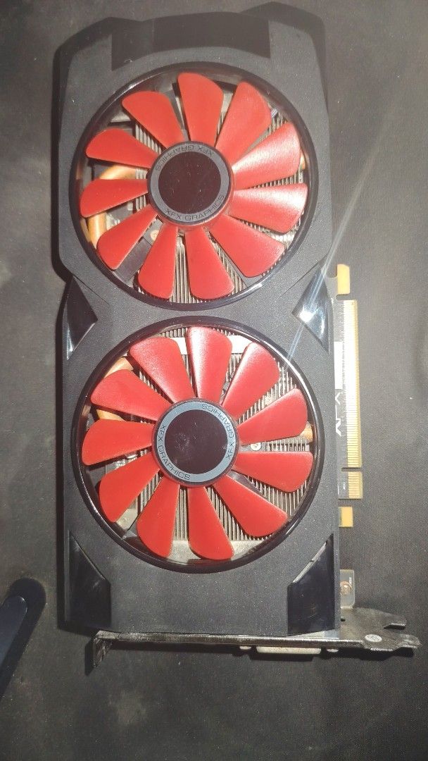 XFX RX 580 8GB 2048SP Graphics Card (Category: Computer Parts) located in Cagayan de Oro. Submitted by chishaoron (Listing ID 1464702972, Image 3). Description: Price is negotiable Selling due to upgrade in parts Works perfectly fine, dusty in some areas Free shipping in cdo (prefer meet up) .