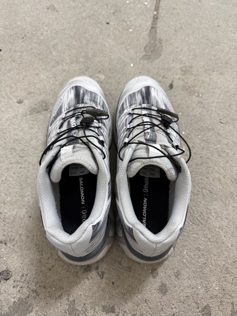 XT-6 Camo Gray Violet / Castlerock / FTW Silver (Category: Sneakers) located in Cainta. Submitted by goodsfroma (Listing ID 1464723375, Image 2). Description: Size: US Men's 7 / US Women's 8 Condition: Clean uppers, minor dirt on soles from light wear (can pass as new when cleaned) SRP: Php 12,990 RFS: Size too big / want a new colorway.