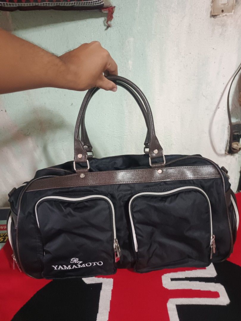 Yamamoto Traveling Bag (Category: Belt bags, Clutches and Pouches) located in Lagonglong. Submitted by sadthrifter (Listing ID 1464621480, Image 1). Description: asnew.