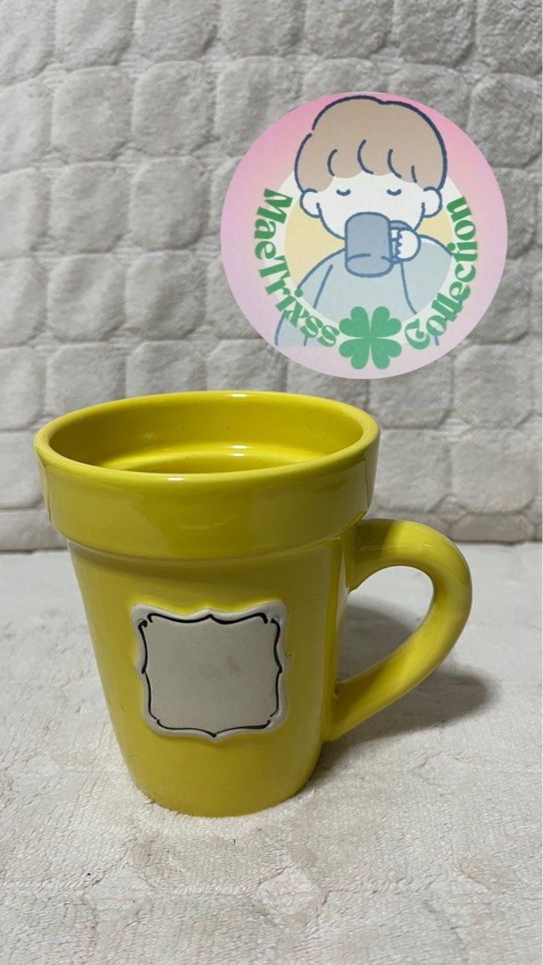 Yellow potlike Mug (Category: Other Home Furniture) located in Manila. Submitted by maetrixx_ceramics (Listing ID 1464616778, Image 1). Description: .