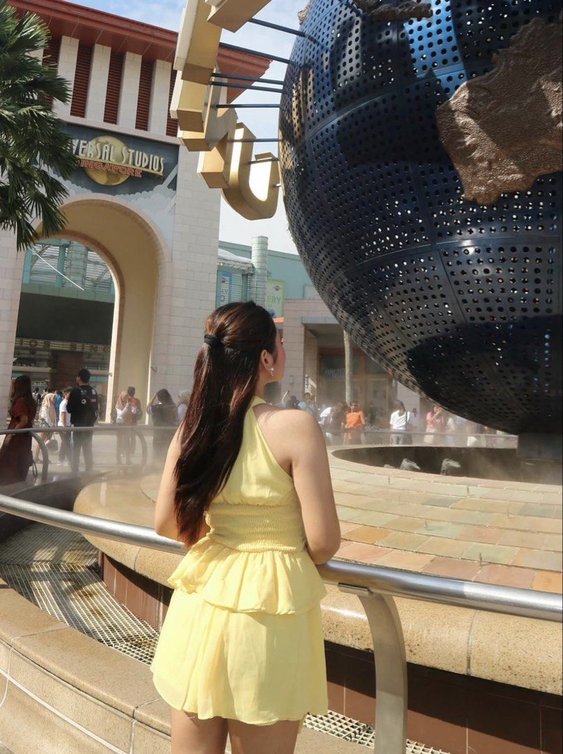 Yellow Top & Skirt (Category: Sets & Coordinates) located in Manila. Submitted by lucky_pretty_girl (Listing ID 1464745595, Image 2). Description: .