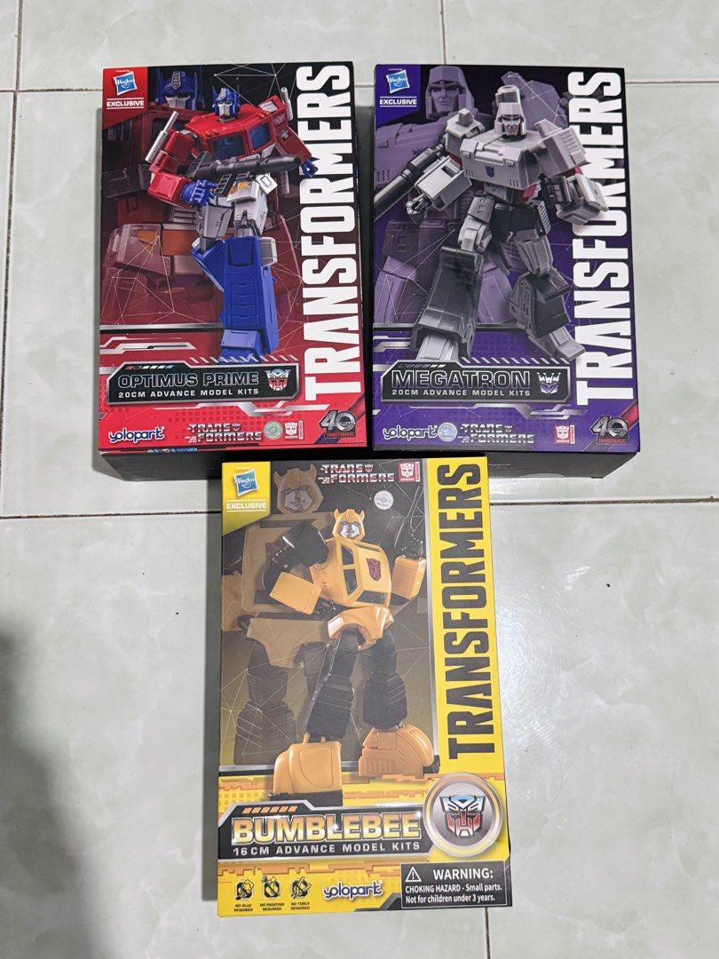 Yolopark Bumble bee / Megatron Transformers (Category: Figurines & Statues) located in Paranaque City. Submitted by icko007 (Listing ID 1464748798, Image 1). Description: Yolopark Bumble bee - 1.7k Yolopark Optimus Prime - SOLD Yolopark megatron 1.7k All bib no issue No rush Shipping / Dibs now Paynow Location Paranaque Payment Gcash/Bpi Shipping Lalamove/Lbc (Lbc Via Sched) Buyers Risk / Fee ‼️Seller is not responsible for: lost, stolen, or dama