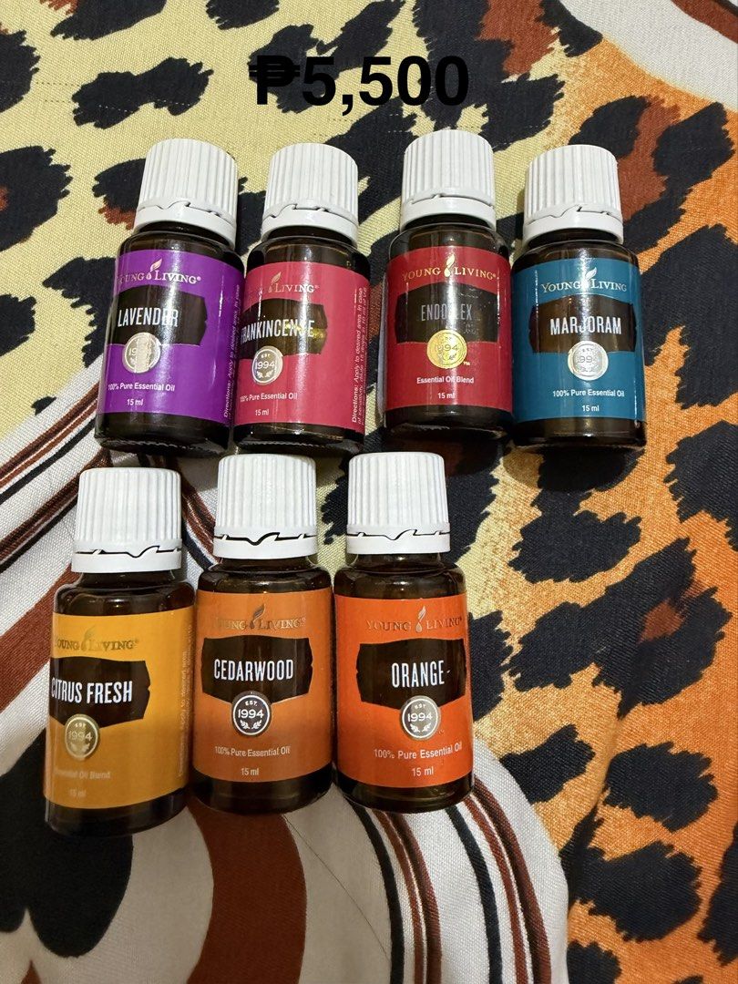 Young Living Essential Oils Collection - 15ml Bottles (Category: Home Fragrance) located in Manila. Submitted by dreamydewdrops (Listing ID 1464640567, Image 2). Description: Selling per bundle Check each photo for the price.