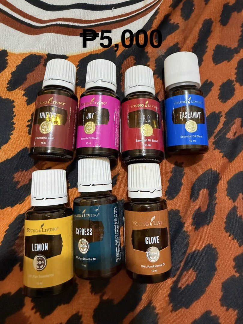 Young Living Essential Oils Collection - 15ml Bottles (Category: Home Fragrance) located in Manila. Submitted by dreamydewdrops (Listing ID 1464640567, Image 3). Description: Selling per bundle Check each photo for the price.