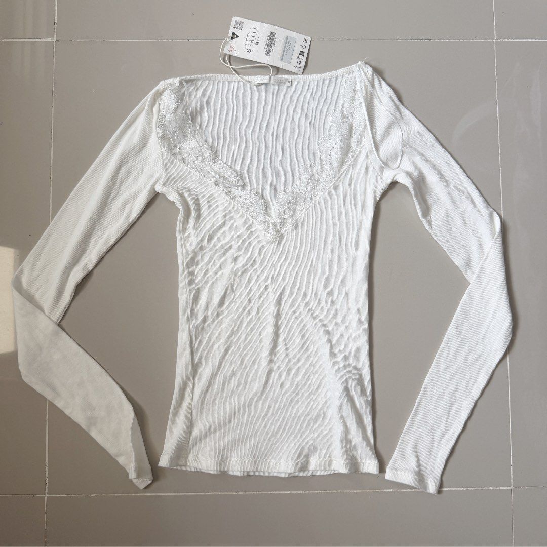 ZARA BNWT (Category: Longsleeves) located in Makati City. Submitted by tinycloset__ (Listing ID 1464594733, Image 1). Description: ZARA BNWT NO DAMAGE S ON TAG LP POSTED SELLING LOW.