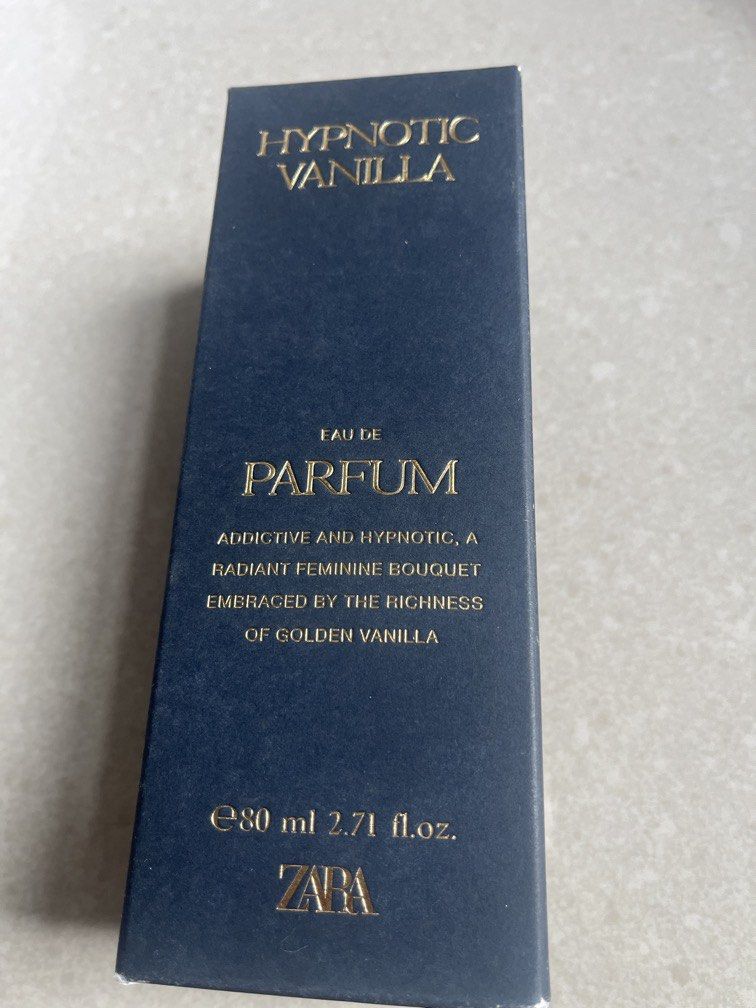 Zara Hypnotic Vanilla 80ml (Category: Fragrance & Deodorants) located in Pasig City. Submitted by missclaud.essentials (Listing ID 1464631275, Image 3). Description: 1 pc only Original Zara perfume.