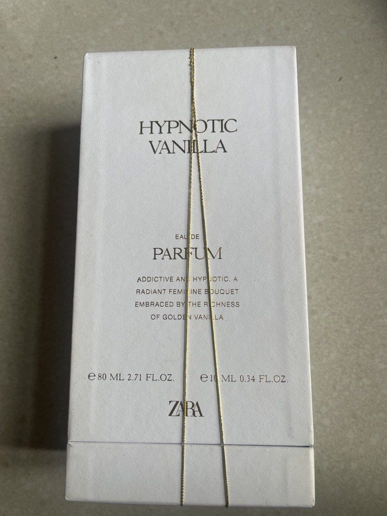 Zara hypnotic vanilla 80ml + 30ml roller (Category: Fragrance & Deodorants) located in Pasig City. Submitted by missclaud.essentials (Listing ID 1464637638, Image 2). Description: 1pc only Original Zara.