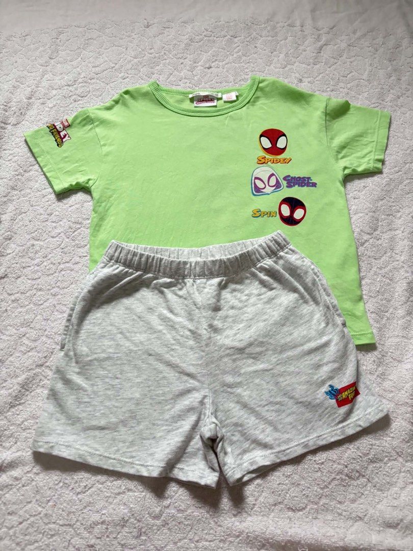 Zara Spidey & Friends terno 5y (Category: Babies & Kids Fashion) located in San Jose del Monte. Submitted by letsdeclutterthis (Listing ID 1464573803, Image 1). Description: .