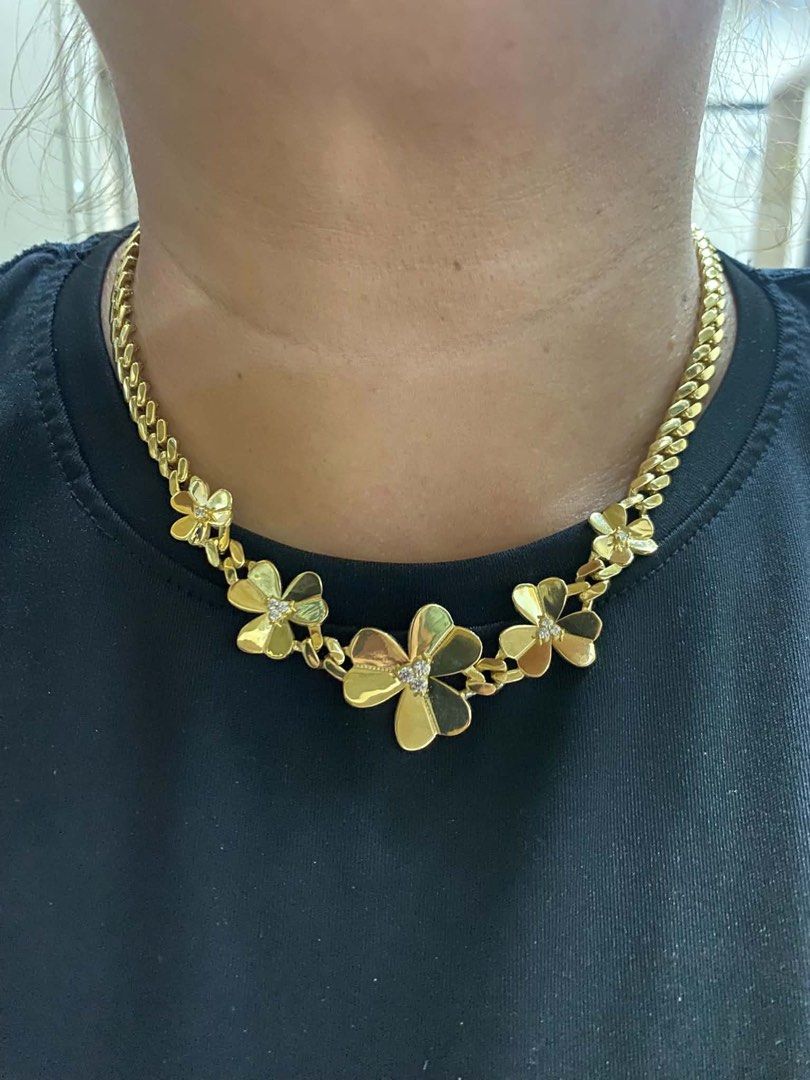 18k SAUDI gold necklace (Category: Necklaces) located in Manila. Submitted by mightystone_77b719 (Listing ID 1464861366, Image 3). Description: .