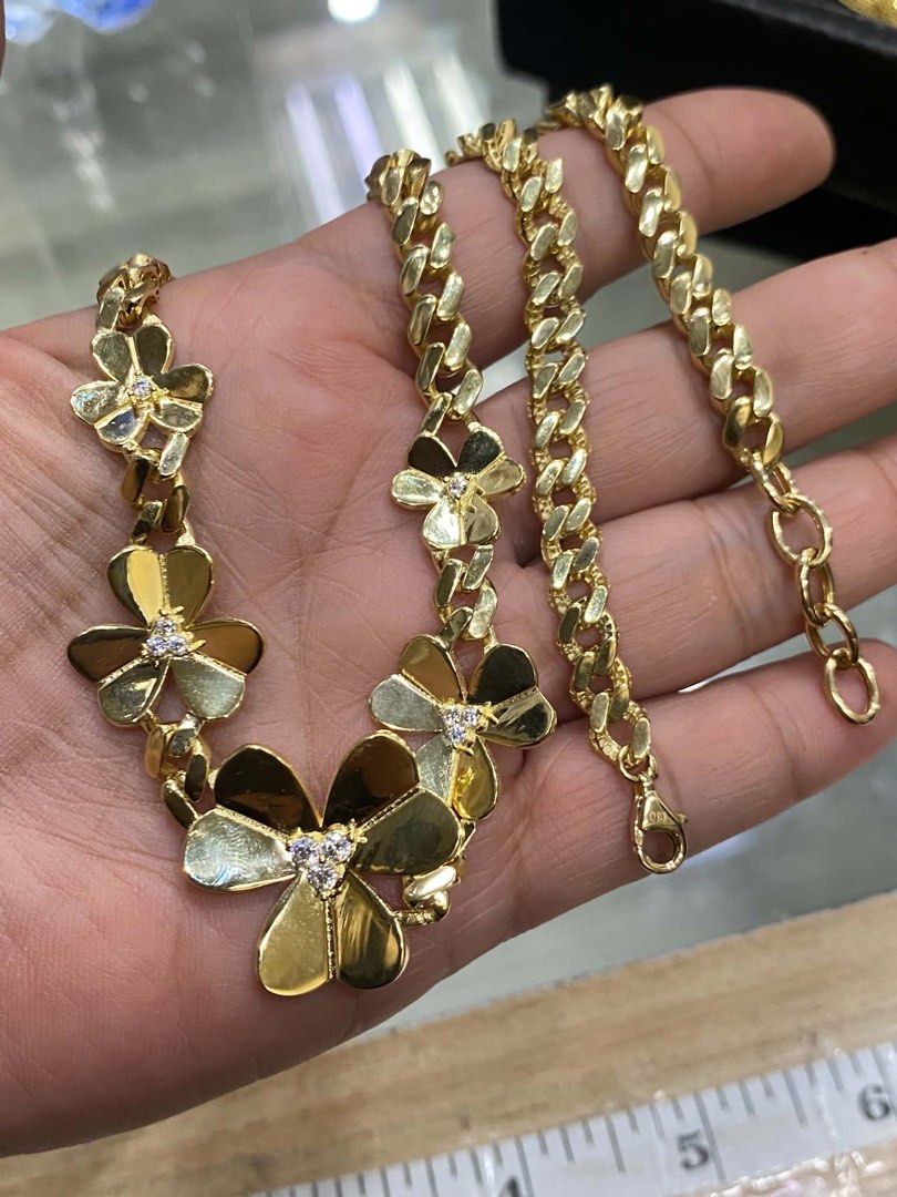 18k SAUDI gold necklace (Category: Necklaces) located in Manila. Submitted by mightystone_77b719 (Listing ID 1464861366, Image 1). Description: .