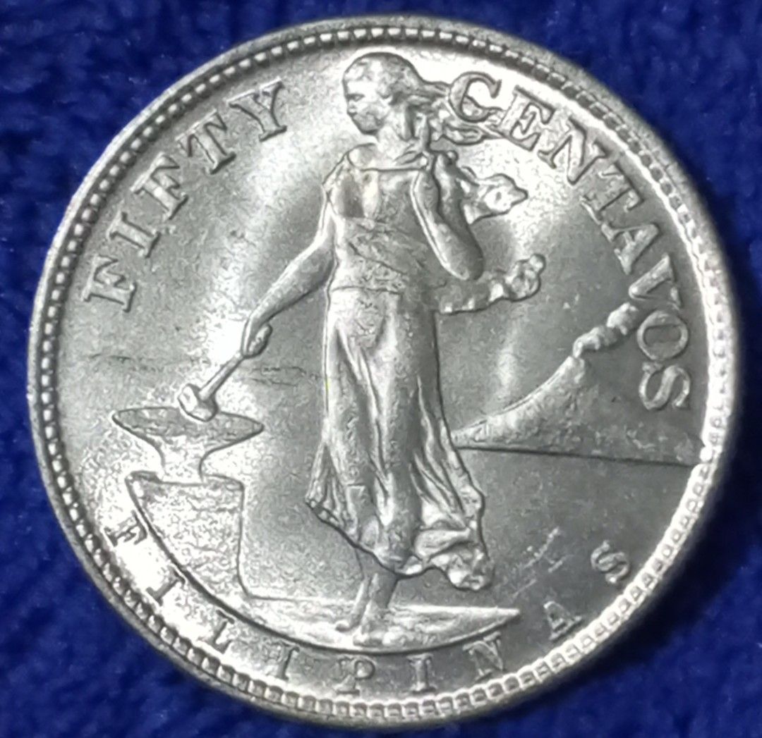 1945 S FIFTY CENTAVOS UNC BU (Category: Currency) located in Quezon City. Submitted by jeandevera (Listing ID 1464821623, Image 2). Description: 100 pcs in stock.