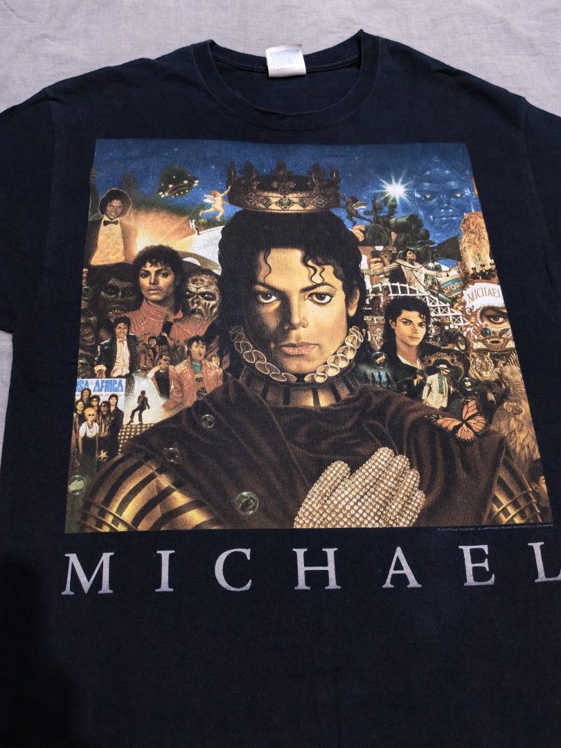 2010 hanes michael jackson album tshirt (Category: Tshirts & Polo Shirts ) located in Baguio. Submitted by used_clothing2600 (Listing ID 1464811528, Image 3). Description: 2010 hanes michael jackson album tshirt size large verygood condition width 21 length 30 P 880.