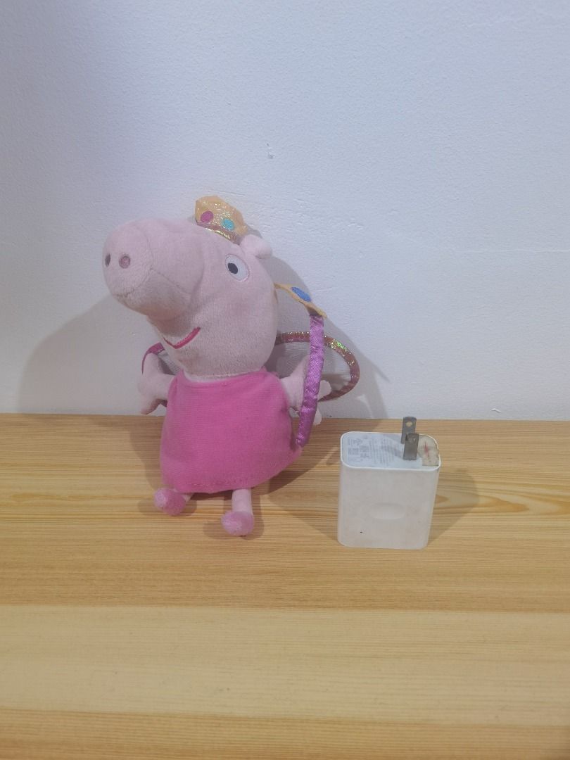 2017 Ty - Peppa Pig - Princess Peppa Plush (Category: Plushies & Soft Toys) located in Taguig. Submitted by kalabasza (Listing ID 1464784647, Image 1). Description: 📌 This is a preloved item. Please manage your expectation. 📌 Actual item posted. 📌 Item is in good condition. 📌 Product Color may slightly vary due to Photographic Lighting. 📌 Location: Taguig 📌 MOP: GCash. Payment first before ship. 📌 MOD: J&T, LBC, GoGo or Lalamove. 📌 DF/SF 