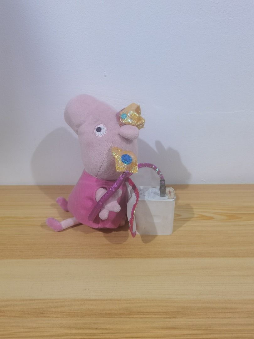 2017 Ty - Peppa Pig - Princess Peppa Plush (Category: Plushies & Soft Toys) located in Taguig. Submitted by kalabasza (Listing ID 1464784647, Image 2). Description: 📌 This is a preloved item. Please manage your expectation. 📌 Actual item posted. 📌 Item is in good condition. 📌 Product Color may slightly vary due to Photographic Lighting. 📌 Location: Taguig 📌 MOP: GCash. Payment first before ship. 📌 MOD: J&T, LBC, GoGo or Lalamove. 📌 DF/SF 