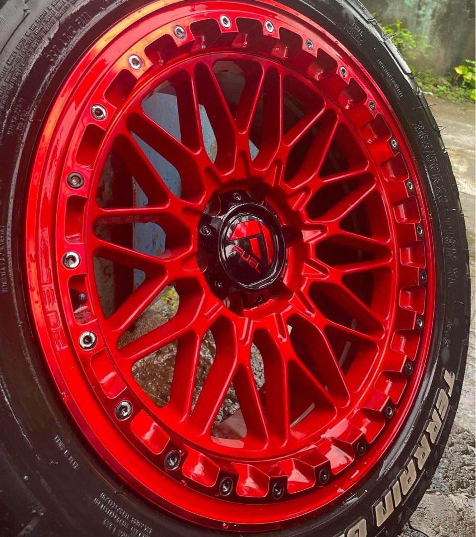 20s fuel mags with monsta tires (Category: Mags and Tires) located in Valenzuela. Submitted by nico.robin18 (Listing ID 1464785280, Image 1). Description: •20s fuel mags with monsta tires •265/50/r20 •2024 prod date •99% threadlife •with minimal scratches •Open for add swap •Negotiable for sure buyer.