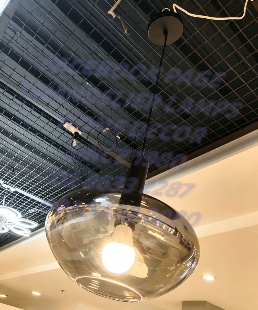28cm smokey glass pendant lights (Category: Lighting) located in Antipolo. Submitted by homelightingtrading (Listing ID 1464783071, Image 3). Description: CASH ON DELIVERY METRO MANILA ONLY WITH DELIVERY FEE PROVINCE AREA PAYMENT FIRST POLICY WITH SHIPPING FEE. ORDER TODAY DELIVER SHIPPING TODAY.