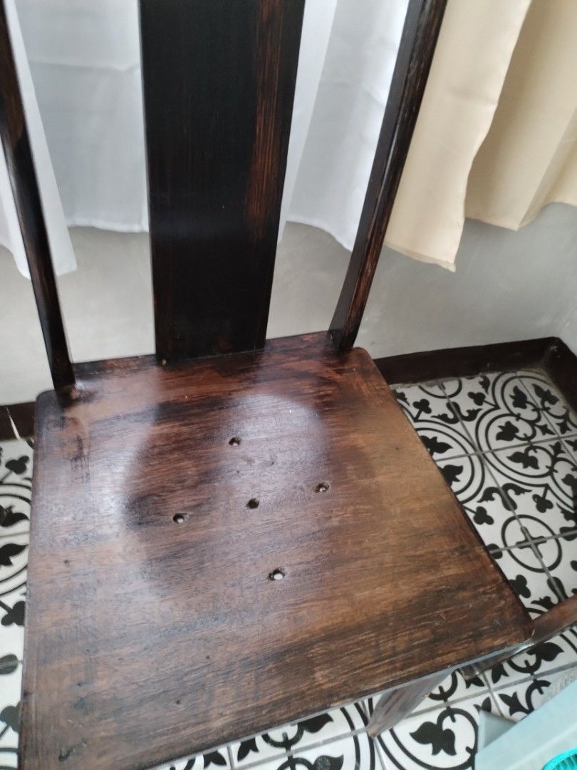 2 narra high back chairs for 3500 only (Category: Chairs) located in Mandaluyong City. Submitted by katkat888kit (Listing ID 1464776756, Image 3). Description: 2 highback narra chairs for only 3500 PICK UP ONLY OR VIA LALAMOVE MANDALUYONG AREA.