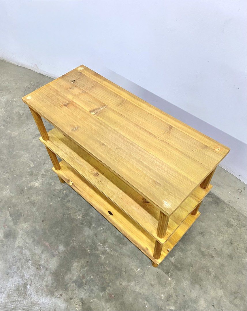 3-Tier Wooden Open Shelf Storage Rack (Category: Shelves, Cabinets & Racks) located in Santa Rosa. Submitted by annie_annie83 (Listing ID 1464872836, Image 2). Description: .