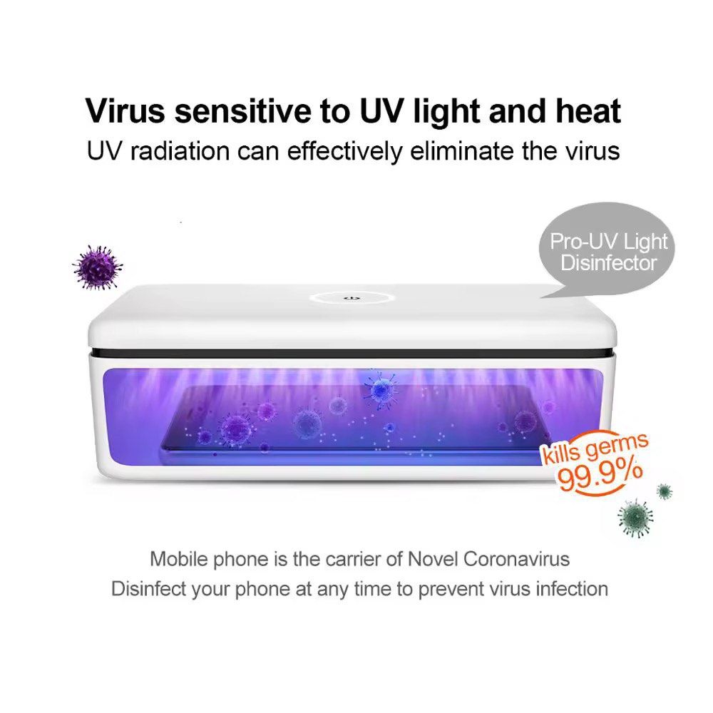 59S UVC LED Sterilizing Box Disinfector (Category: Medical Supplies & Tools) located in Quezon City. Submitted by kfssupremacy (Listing ID 1464810830, Image 2). Description: - Brand new and sealed in original retail box - Kills 99.9% of bacteria and viruses in just 180 seconds using advanced UV light - Perfect for sanitizing smartphones, keys, jewelry, and other everyday carry items - Water-free and chemical-free cleaning (no microwave required) 