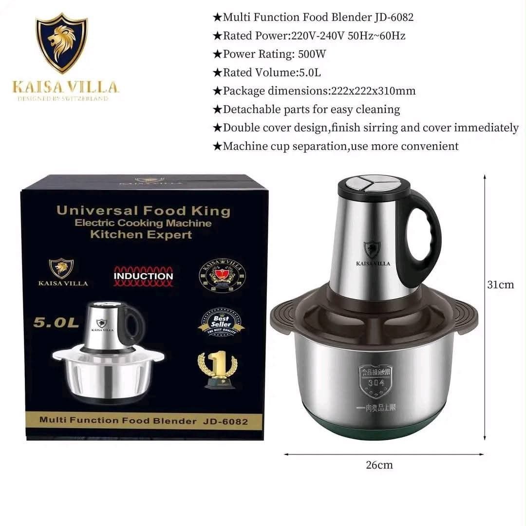5L kaisavilla food processor (Category: Juicers, Blenders & Grinders) located in Manila. Submitted by yzlshop (Listing ID 1464837638, Image 1). Description: .