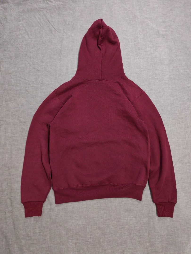 90s russell athletic blank hoodie jacket (Category: Coats, Jackets and Outerwear) located in Baguio. Submitted by used_clothing2600 (Listing ID 1464801394, Image 2). Description: 90s russell athletic blank hoodie jacket made in USA size medium verygood condition pit to pit 20.5 length 26 shoulders 20 sleeve length 25 P 1,480.