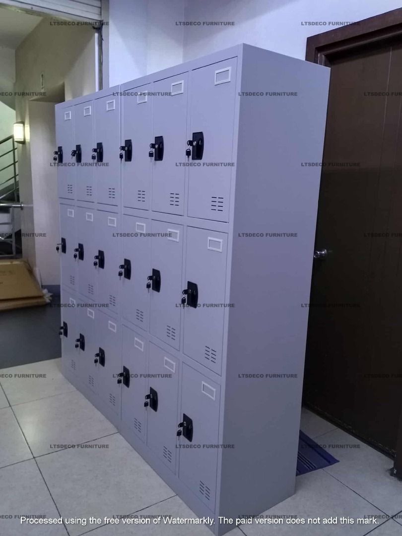 9 DOOR STEEL LOCKER OFFICE PARTITION (Category: Office Furniture & Fixtures) located in Quezon City. Submitted by gel.ltsdeco29 (Listing ID 1464807860, Image 1). Description: LTSDECO Home and Office Furniture Trading MANUFACTURER • FABRICATOR • SUPPLIER Looking for office furniture, modular partitions, workstations, or customized furniture? We can help! LTSDECO Home and Office Furniture Trading is a trusted manufacturer, fabricator, and supplier 