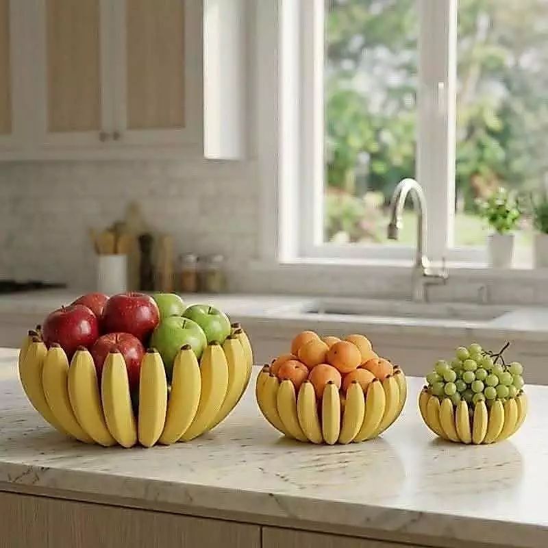 🍌✨ 3D MINI BANANA FRUIT TRAY / STORAGE BOWL ✨🍌 (Category: Food Organization & Storage) located in Manila. Submitted by cristytah (Listing ID 1464864322, Image 2). Description: 💰 PRICE: ₱349 / PIECE A cute and unique little organizer for your home! 🍌🤍 Perfect for fruits, jewelry, accessories, and other small essentials. 🍌 ON HAND 🍌 Small Version 🍌 PVC Quality 🍌 Height: 7cm 🍌 Length: 14cm 🍌 Multi-purpose storage 🍌 Compact and space-savi