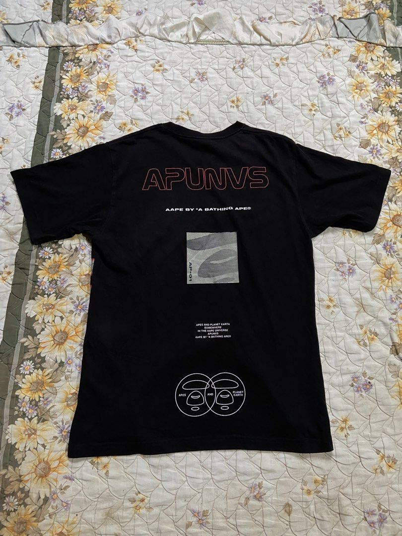 AAPE by A Bathing Ape AP-01 APUNVS Tee (Category: Tshirts & Polo Shirts ) located in Salug. Submitted by bagdoi_finds (Listing ID 1464887179, Image 2). Description: .