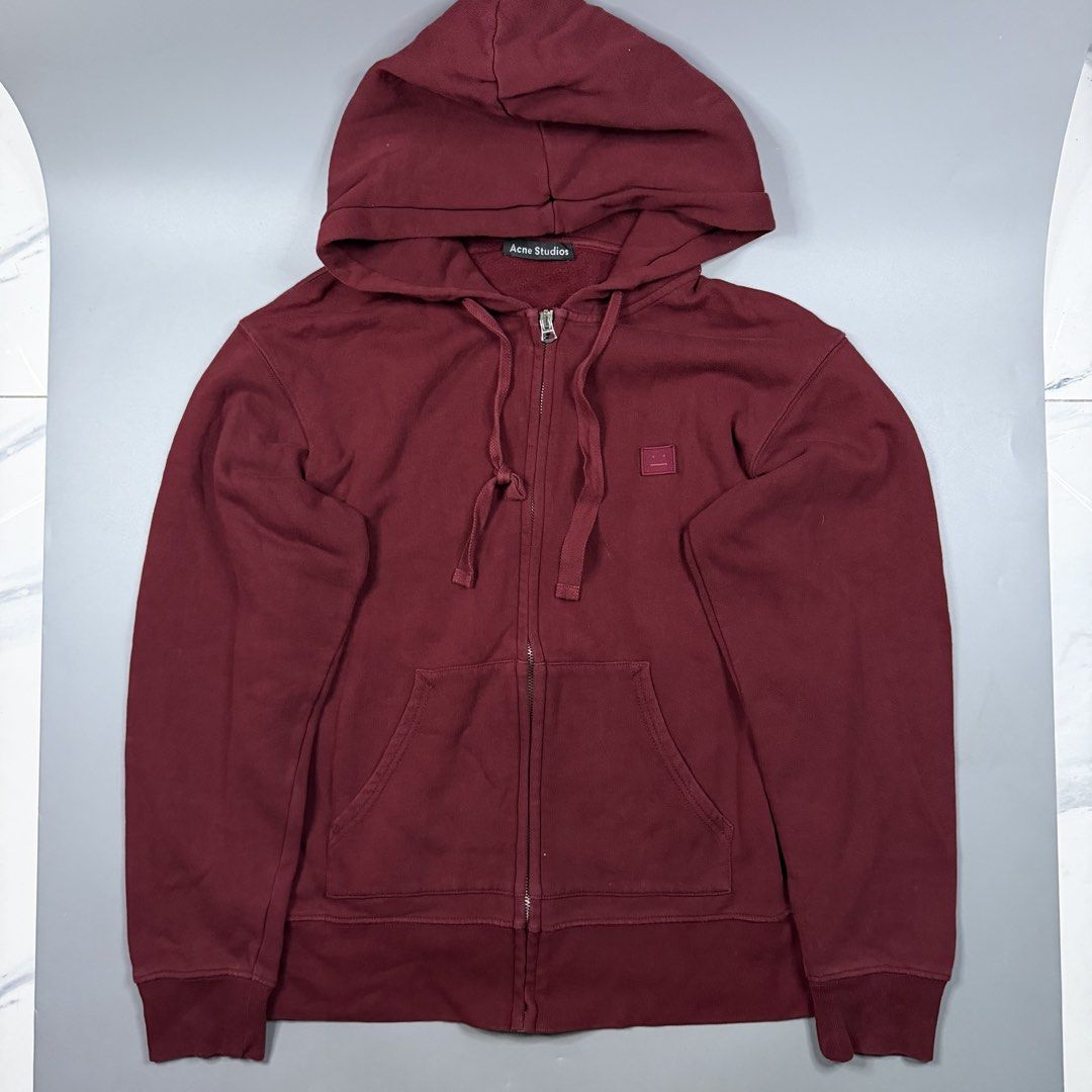 Acne Studios - Ferris Face Zip Up Hoodie Jacket (Category: Luxury Apparel) located in Paranaque City. Submitted by millennial_goodz (Listing ID 1464902888, Image 1). Description: WTS Acne Studios - Ferris Face Zip Up Hoodie Jacket Size XS oversized Dimensions: 20.5" / 26" Excellent condition Authentic P1,999 only DM.