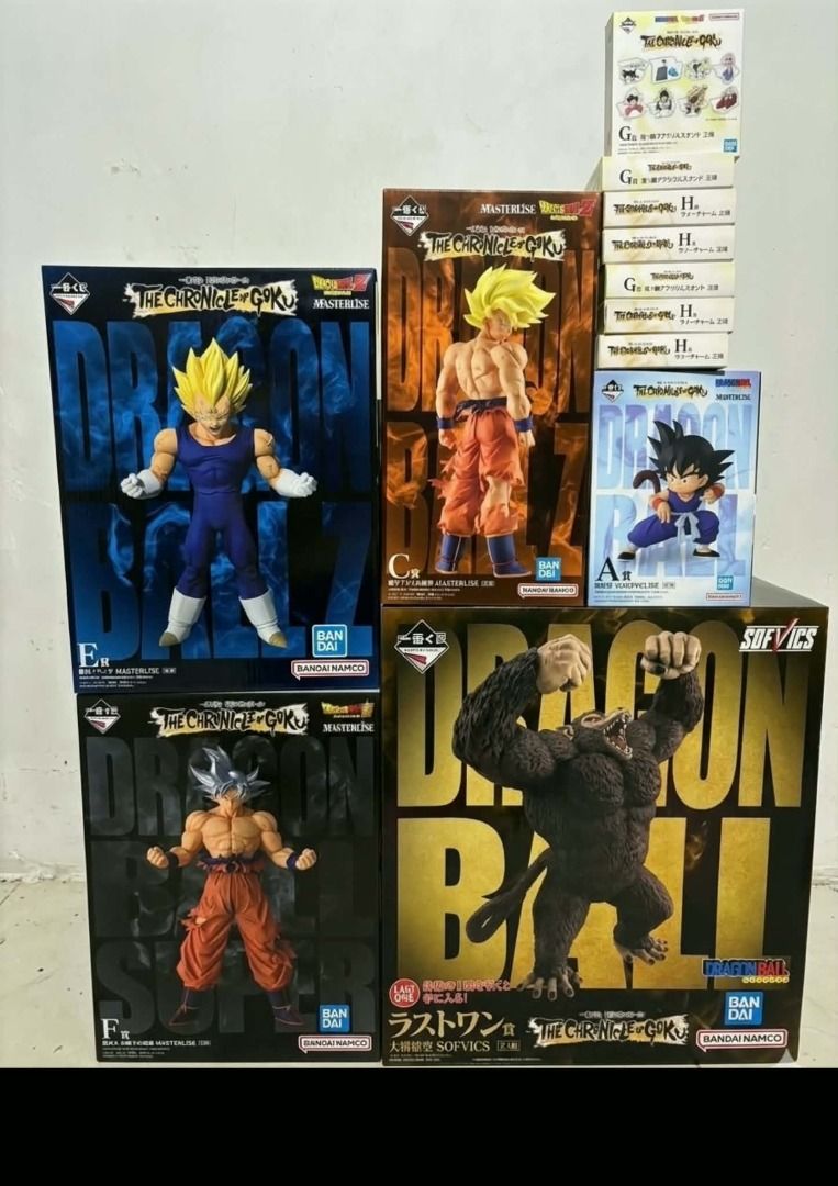 Action Figure (Category: Action & Battle Toys) located in Manila. Submitted by padots_66 (Listing ID 1464777783, Image 2). Description: Smsp Ssj Goku old ver Smsp Ssj Vegeta old ver Smsp Ssj Goku New ver Smsp Ssj vegeta New ver.