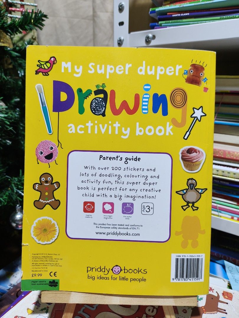 ACTIVITY BOOK CLEAN PAGES PRELOVED (Category: Children's Books) located in Valencia. Submitted by bookthrifting_2024 (Listing ID 1464917378, Image 2). Description: Preloved activity book, clean pages walang sagot..