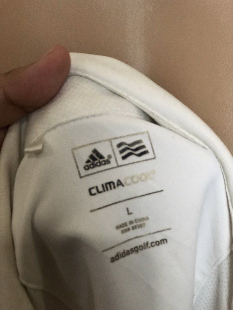 Adidas Climacool Golf Shirt (Category: Activewear) located in San Rafael. Submitted by thetrendstreetbyav (Listing ID 1464772924, Image 2). Description: Adidas Climacool Golf Shirt Large Excellent Condition 630 + sf Location: San Rafael Bulacan Shipping via J&T Express .