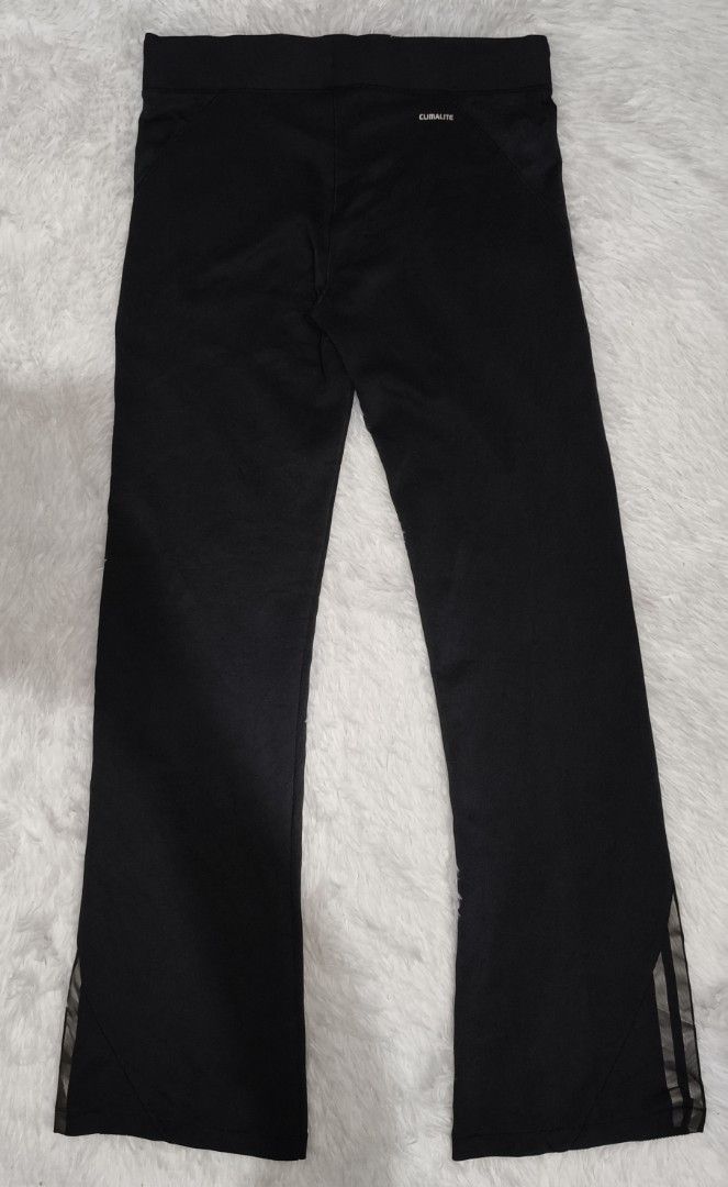 Adidas flared track pants (Category: Activewear) located in Midsayap. Submitted by leighdeelovelylocks (Listing ID 1464897949, Image 3). Description: handpicked and carefully thrifted in very good condition.