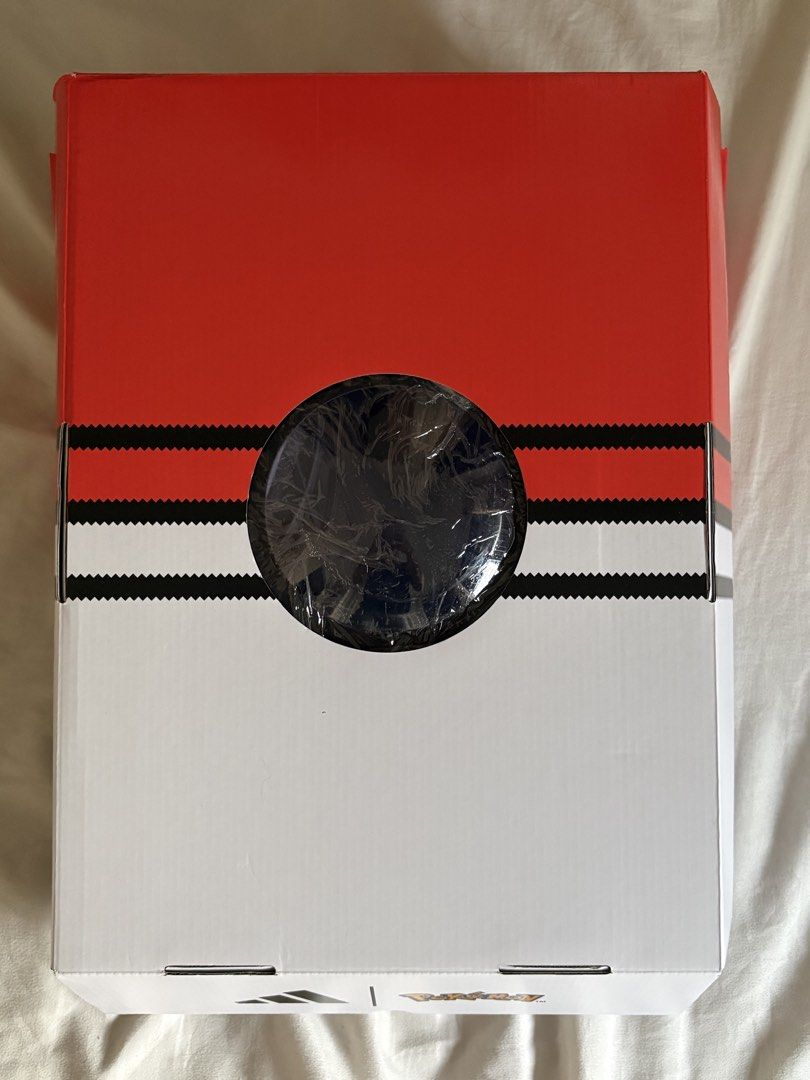 Adidas Pokemon Gengar Sneakers (Category: Sneakers) located in Cebu City. Submitted by romeogolfing (Listing ID 1464799060, Image 1). Description: - Brand: Adidas x Pokémon (Gengar Edition) - Condition: Brand new, unworn with store tags attached - Colorway: Purple with white mesh panels - Size: 27cm Mens - Special Features: Gengar and Pokémon graphic tags on laces and tongue - Packaging: Includes original Pokéball-themed box.