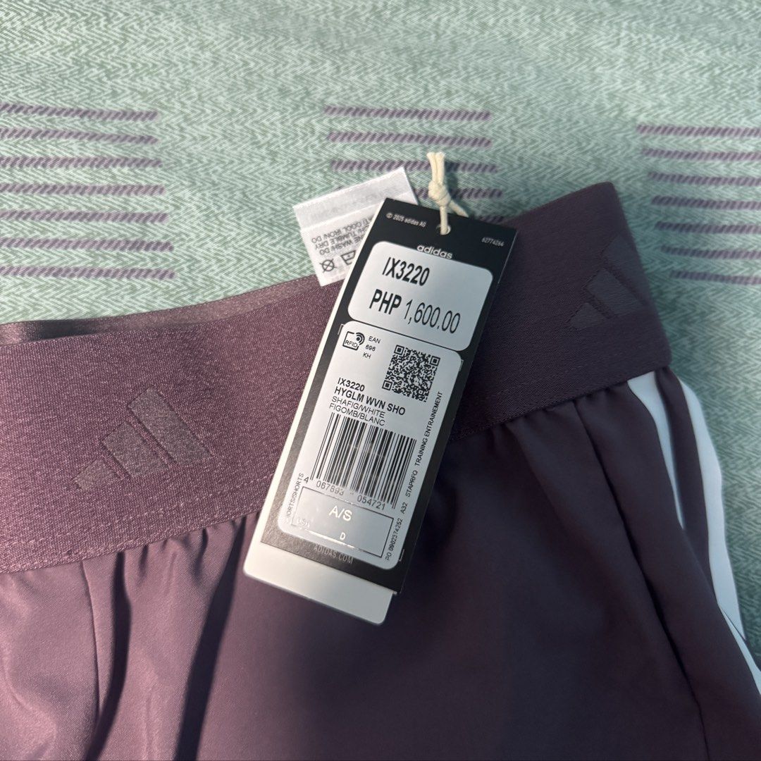 Adidas Training Hyperglam Shorts (Category: Activewear) located in Pasig City. Submitted by closet_declut95 (Listing ID 1464820595, Image 2). Description: Adidas Hyperglam Shorts Size: small Rfs: wrong size .