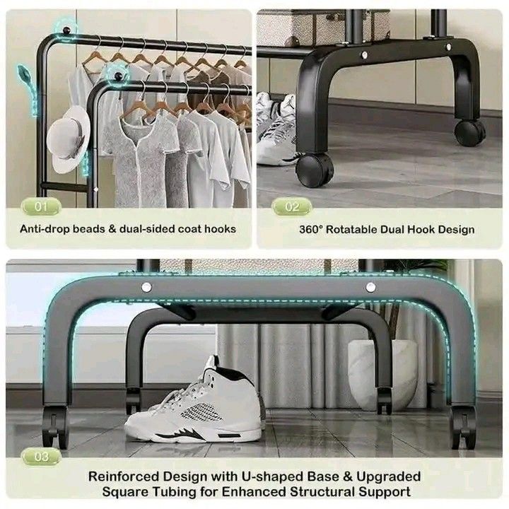 ￼Adjustable Stainless Steel Clothes Drying Rack ( single and double) (Category: Clothes Drying Rack) located in Manila. Submitted by wisecat_f7c143 (Listing ID 1464964994, Image 3). Description: ￼Adjustable Stainless Steel Clothes Drying Rack single-580 only double-680 only Pm me COD VIA LALAMOVE.
