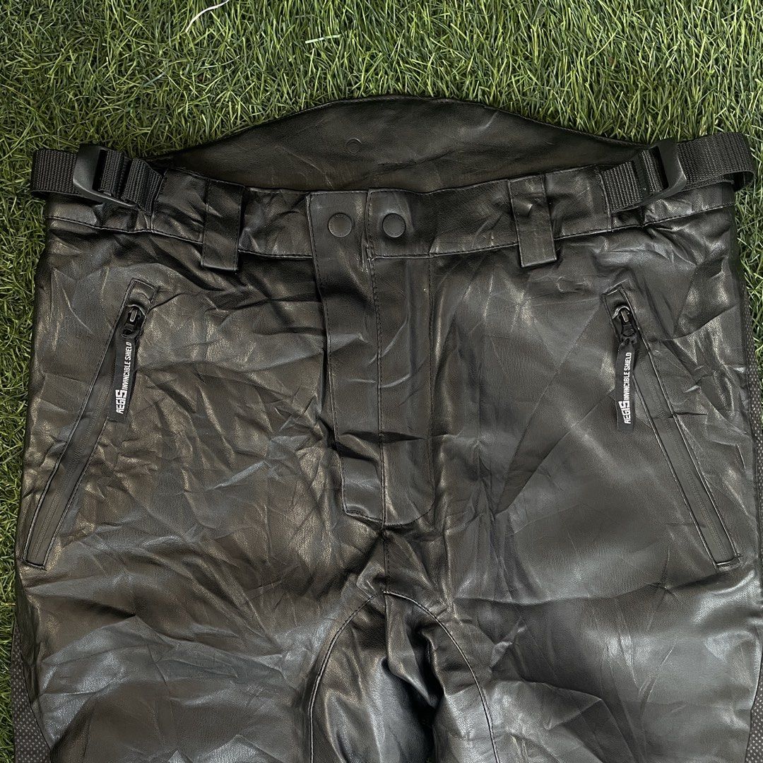 Aegis Invincible Shield Technical Riding Pants (Category: Activewear) located in Pasig City. Submitted by icie_finds (Listing ID 1464878871, Image 3). Description: Aegis Invincible Shield Technical Riding Pants SIZE: Fits Medium (Waist 29–33 inches adjustable, Length 39 inches) DIMES: Waist: 29 to 33 inches (adjustable) Length: 39 inches Model: Aegis Invincible Shield Technical Riding / Outdoor Pants Style: Technical weather-resistant utility pan