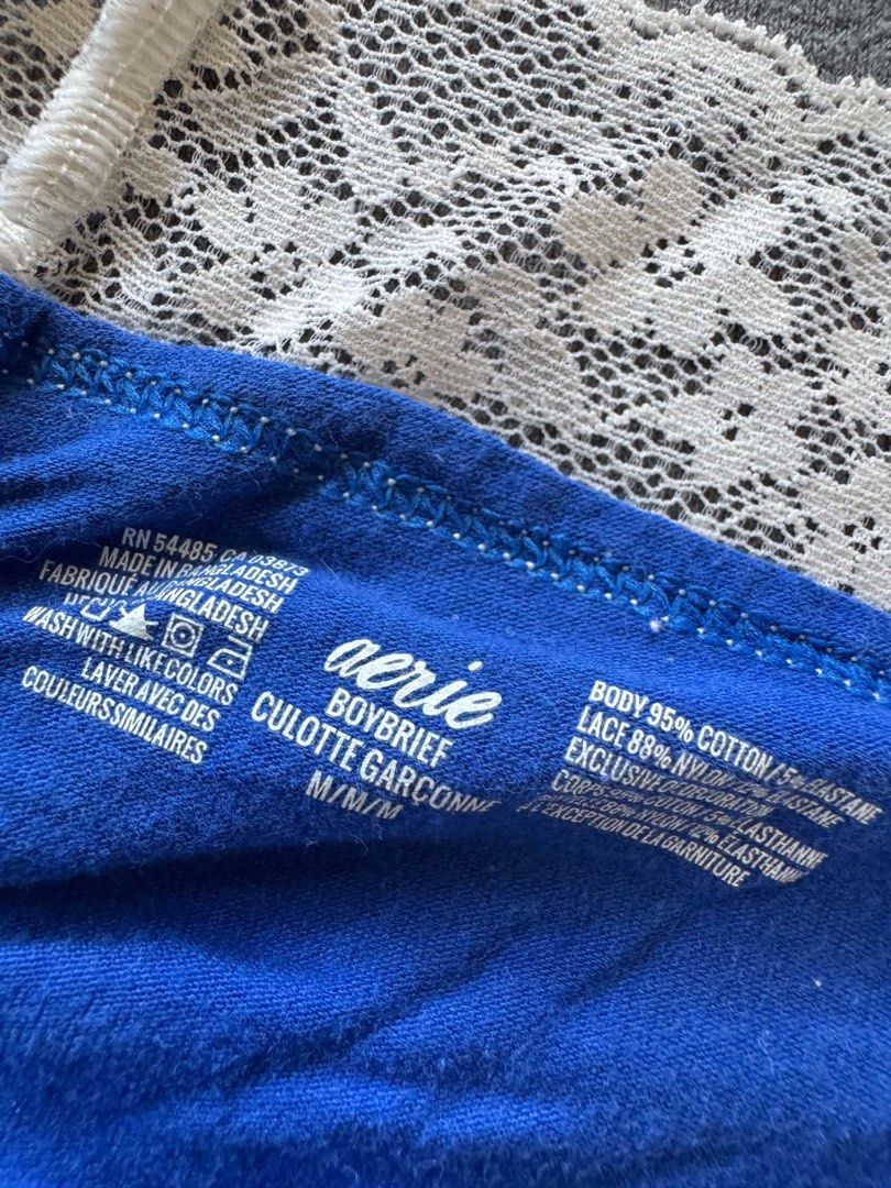 aerie blue panty M (Category: Undergarments & Loungewear) located in San Jose. Submitted by 99ners (Listing ID 1464775128, Image 3). Description: .