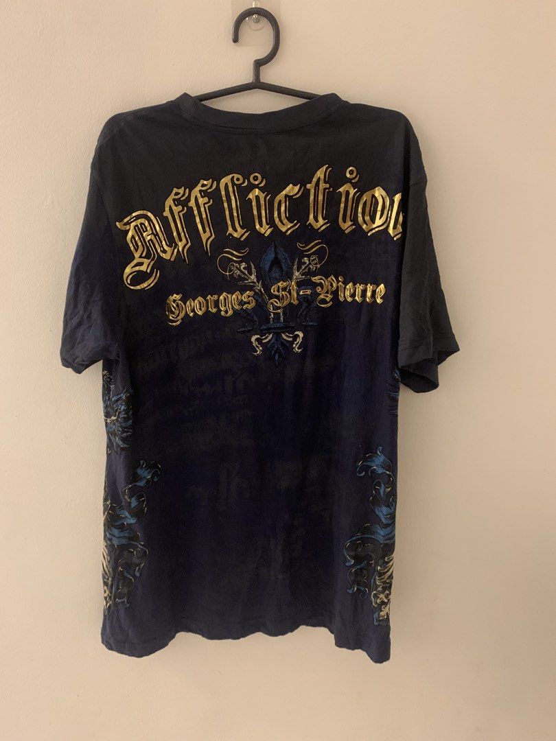 Affliction Rush Georges St-Pierre (Category: Tshirts & Polo Shirts ) located in Manila. Submitted by vntgjam (Listing ID 1464798941, Image 2). Description: Affliction Rush George St-Pierre.
